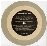 Elvis Presley Original The Truth About Me! Promotional Cardboard 78rpm Record