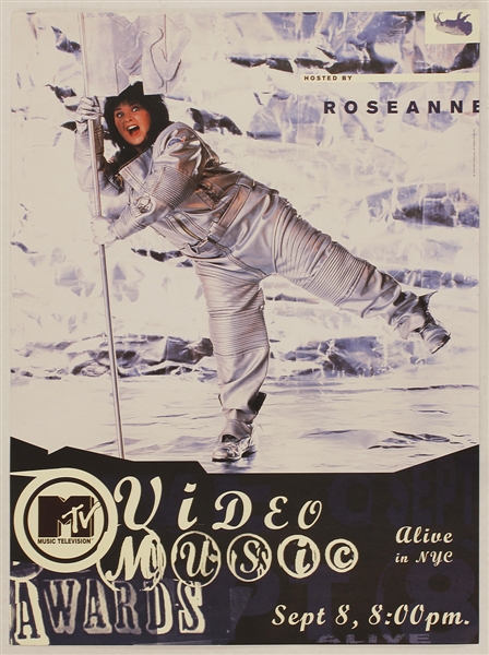 MTV 2004 Video Music Awards with Roseanne Barr Original Poster