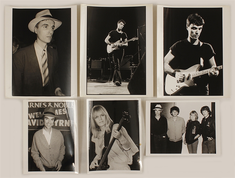 Talking Heads Original Stamped Photographs
