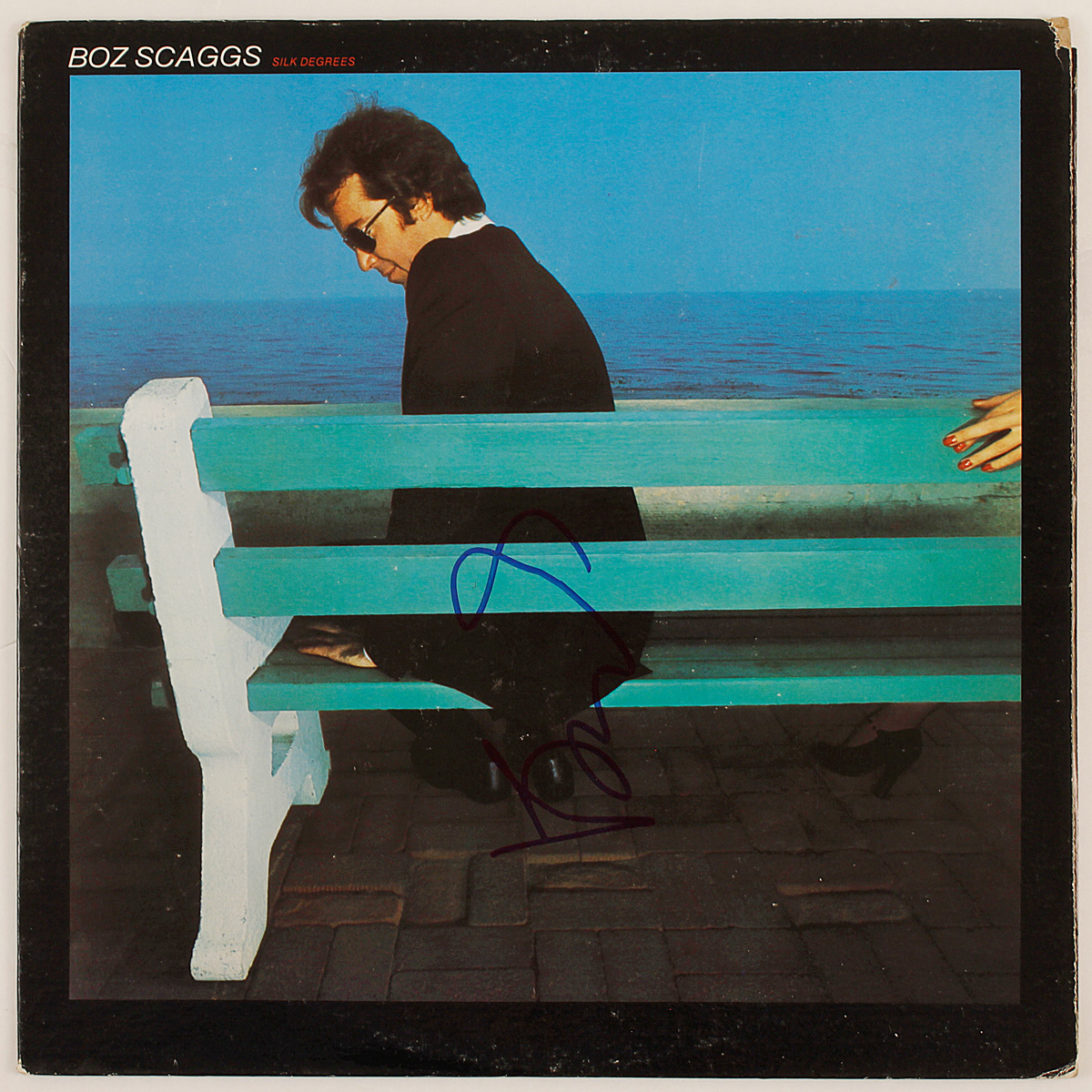 Lot detail boz scaggs signed silk degrees album