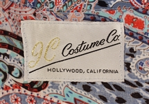 Elvis Presley Owned & Worn IC Costume Co. Paisley Shirt