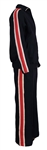 Elvis Presley Owned & Worn Blue Track Suit with Red and White Stripes