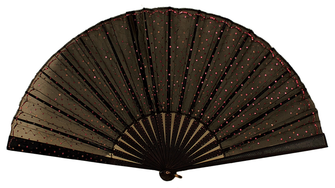 Marilyn Monroe "Diamonds Are A Girls Best Friend" Screen Used Fan from "Gentlemen Prefer Blondes"