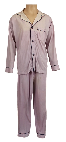 Elvis Presley Owned & Worn Light Blue Munsingwear Pajamas