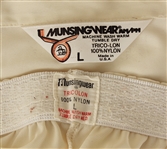 Elvis Presley Owned & Worn Munsingwear Ivory Pajamas with Piping