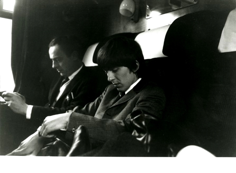 Beatles Original "A Hard Days Night" Astrid Kirchherr Signed Photograph