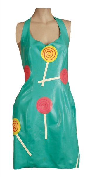 Katy Perry Stage Worn Custom Made Lollipop Latex Dress
