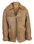 Elvis Presley Owned & Worn Suede Shearling Coat