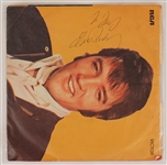 Elvis Presley Signed & Inscribed Don't Cry Daddy 45 Record Sleeve