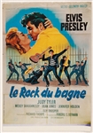 Elvis Presley Original "Jailhouse Rock" (Le Rock du Bagne) French Movie Poster