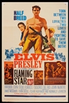Elvis Presley Flaming Star Original Movie Poster