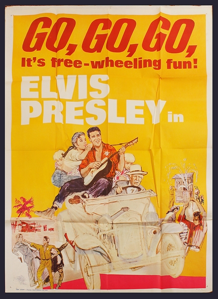 Elvis Presley "Follow That Dream" Original Movie Poster 