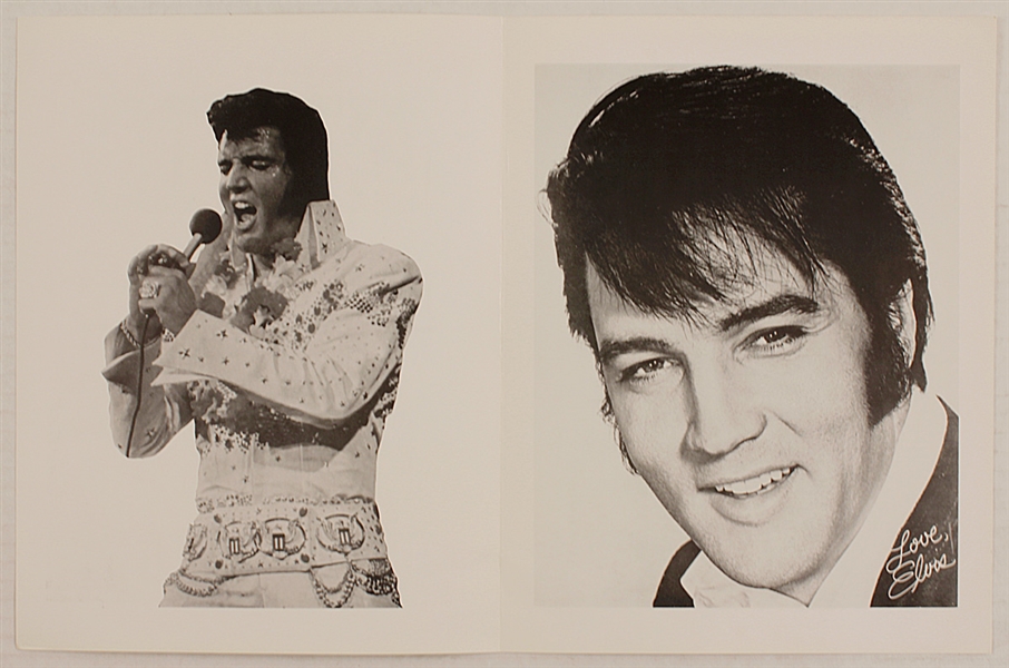 Elvis Presley Original Promotional Photo Album with Facsimile Signature