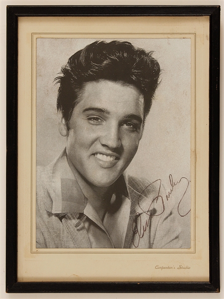 Elvis Presley Signed Photograph