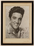 Elvis Presley Signed Photograph