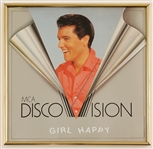 Elvis Presley "Girl Happy" Japanese MCA Disco Vision Laser Disc Mock-Up
