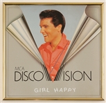 Elvis Presley Girl Happy Japanese MCA Disco Vision Laser Disc Mock-Up