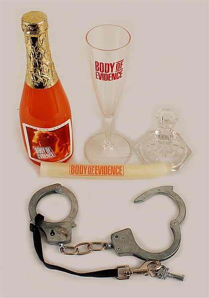 "Body of Evidence" Promotional Movie Memorabilia Collection