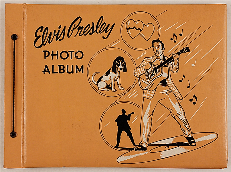Elvis Presley Iconic 1956 Photo Album from Elvis Presley Enterprises
