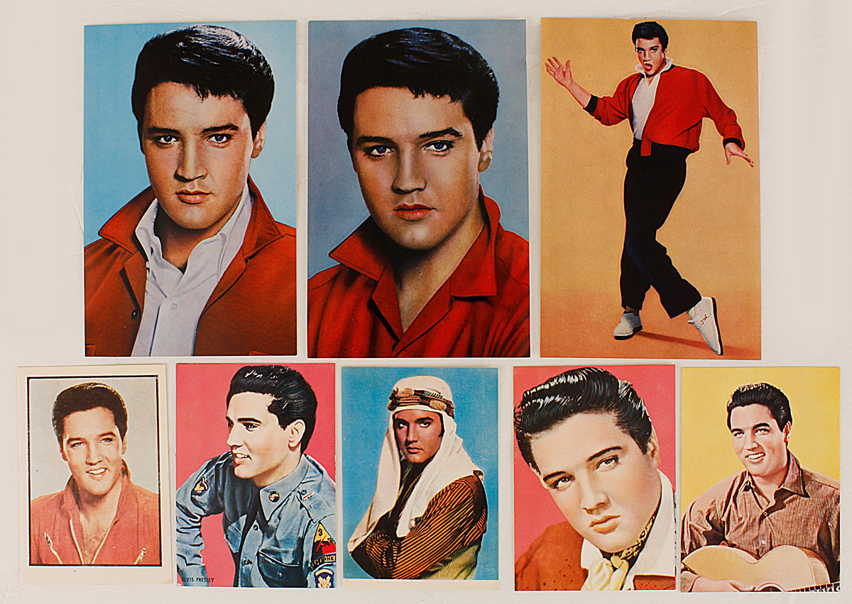 Lot Detail Elvis Presley Original Picture Postcards And Cards