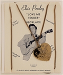 Elvis Presley Rare 1956 EPE "Love Me Tender" Necklace
