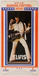 Elvis Presley Rare 1972 Las Vegas Hilton Hotel Summer Festival Souvenir Menu