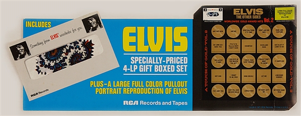 Elvis Presley "A Touch of Gold" RCA Gift Box Display