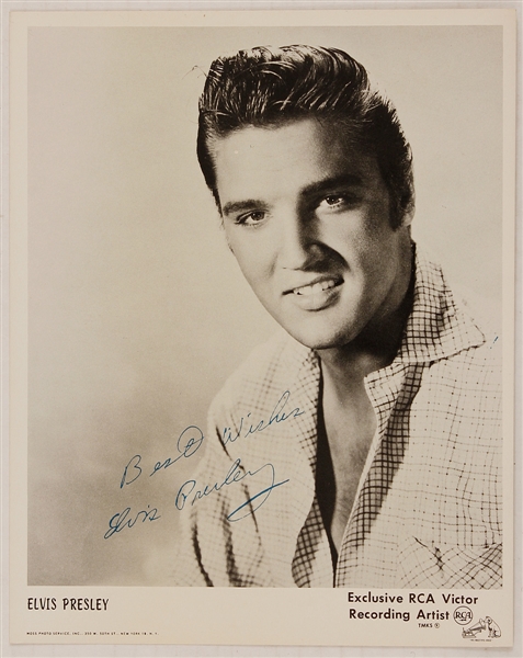 Elvis Presley Rare Early Original RCA Promotional Photograph