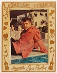 Elvis Presley 1956 "Love Me Tender" Frame and Photograph
