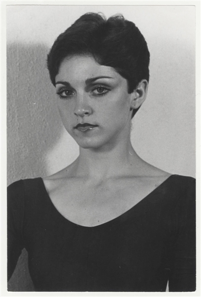 Madonna Original Stamped Photograph