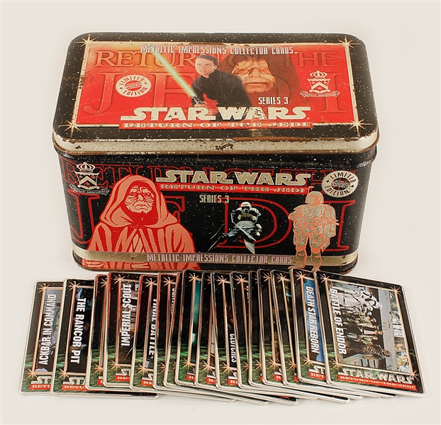 Michael Jacksons Star Wars: Return of the Jedi Series 3 Metallic Impressions Collector Cards