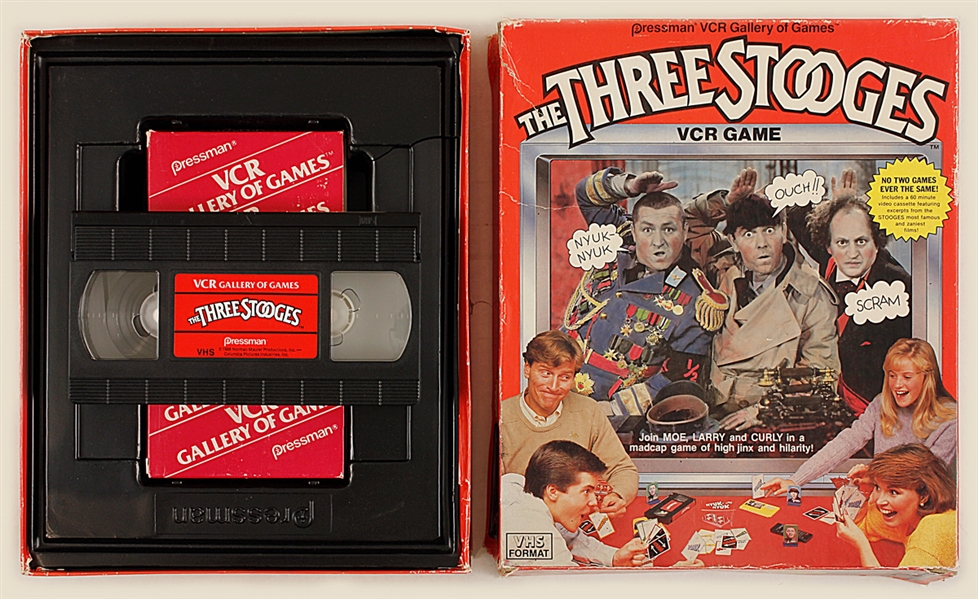 Michael Jacksons "Three Stooges" VCR Video Game