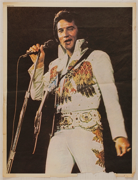 Elvis Presley Original Promotional Concert Poster