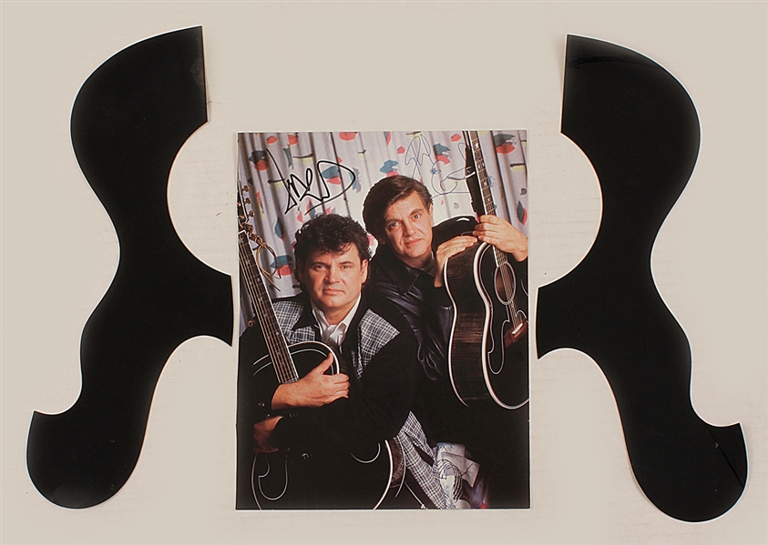 Everly Brothers 25 Year Reunion Concert Tour Stage Used and Signed Archive