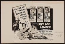 Elvis Presley Love Me Tender Original Movie Poster