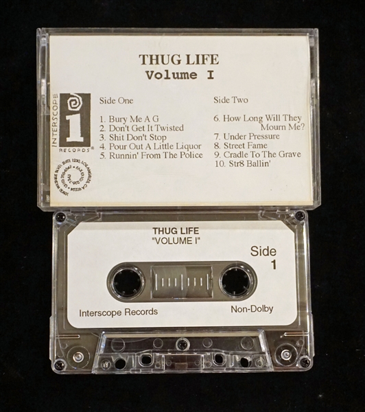 Tupac Shakur "Thug Life Volume I" Unreleased Advance Cassette