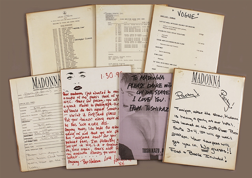 Madonna 1990 Blond Ambition Tour Archive (7)