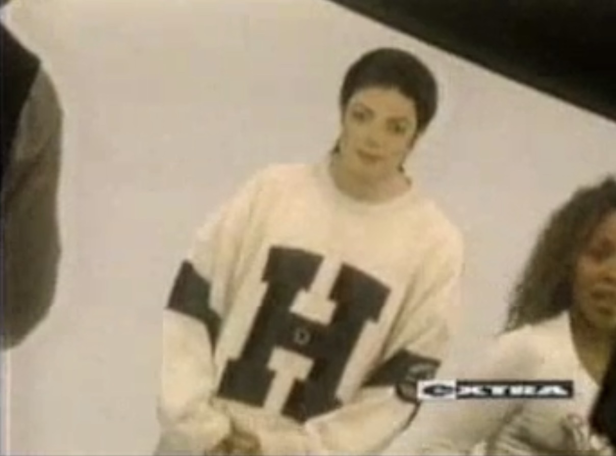 michael jackson tommy hilfiger sweater
