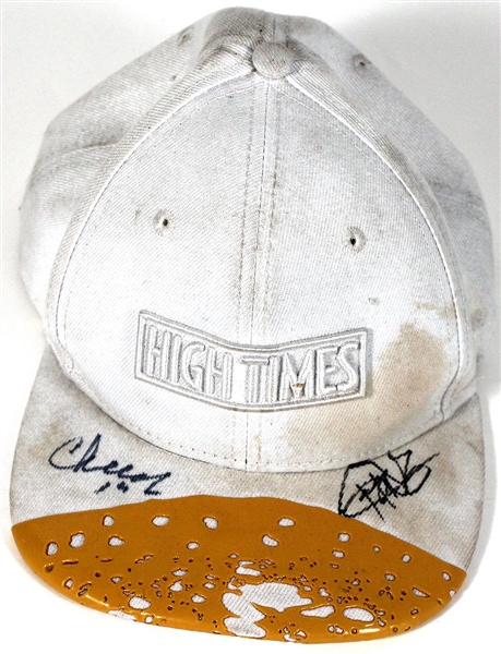 Cheech & Chong Signed "High Times" Hat
