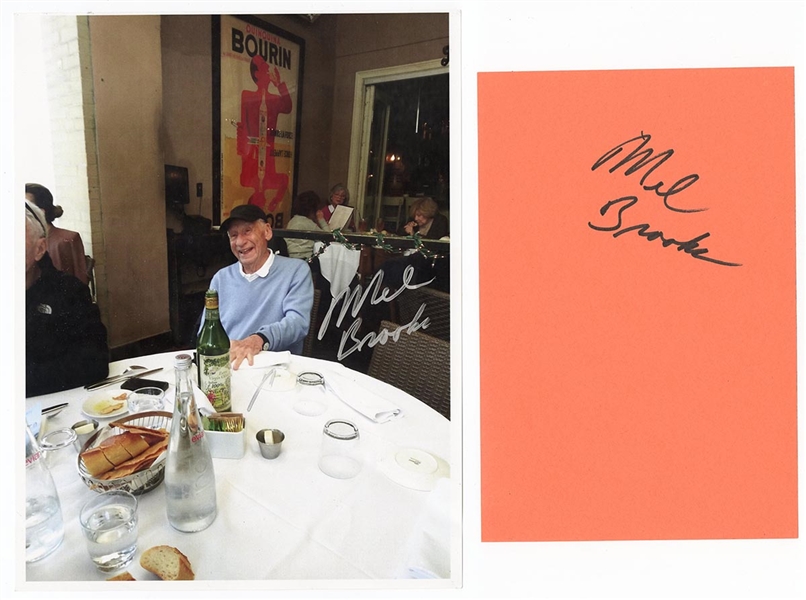 Hollywood Signed Archive Featuring Mel Brooks, Chevy Chase and Elliott Gould