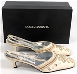 Madonna Owned and Re-Gifted Dolce & Gabbana Kitten Heel Shoes