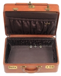 Paul McCartney's Beatles Leather Train (Travel) Case from Brian Epstein Used Extensively on Tour with Paul's Initials