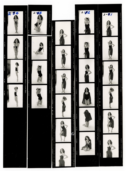 Madonna Original Cecil Taylor Stamped Contact Sheets