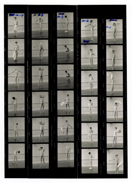 Madonna Original Earliest Known Nude Cecil Taylor Contact Sheets