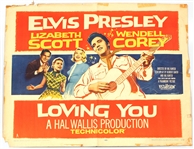 Elvis Presley "Loving You" Original Movie Poster
