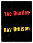Beatles Signed Original 1963 Beatles and Roy Orbison U.K. Concert Tour Program with Frank Caiazzo LOA.