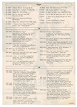 Beatles 1965 Swedish Record Catalog Flyer
