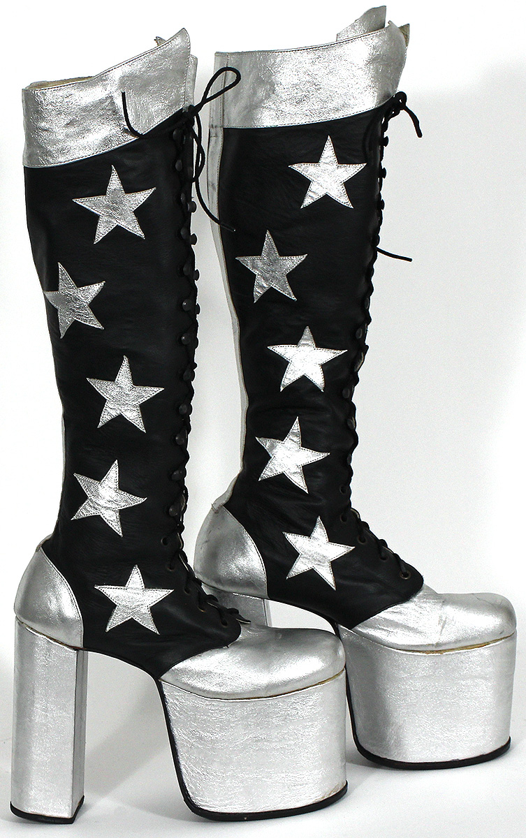 paul stanley platform boots