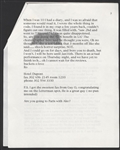Rosie O'Donnell Original Faxed Letters to Madonna (2)