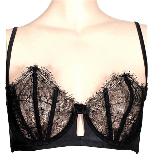 Madonna Stage Worn La Perla Black Lace Bra